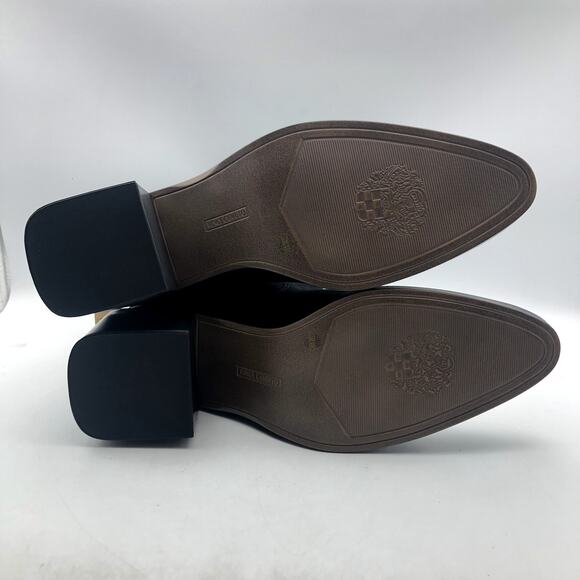 Vince Camuto Womens Kortimy Heeled Ankle Boot US 12 Black Suede NIB - Picture 8 of 9